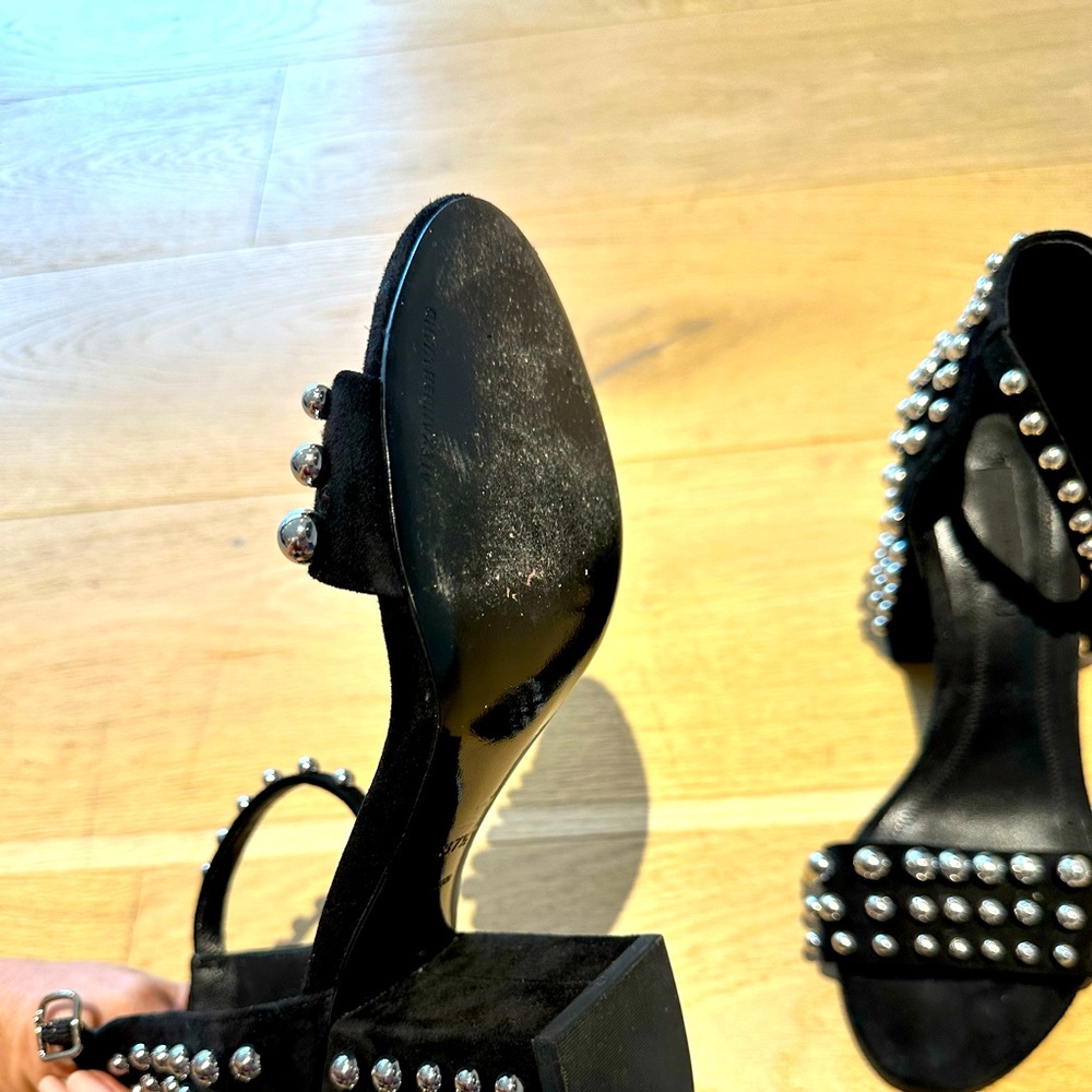 Alexander Wang suede black sandal
